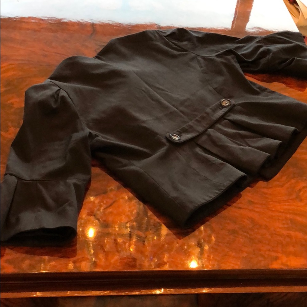 Fendi Ruffle Sleeve Jacket - Picture 8 of 8